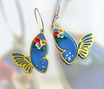 Photoroom_20240713_192314 Σκουλαρίκια Fimo «butterfly»