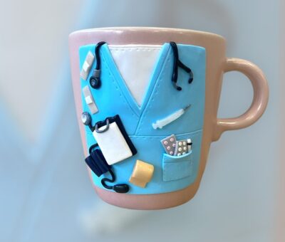 Photoroom_20240716_203752 Fimo κούπα γιατρός/νοσοκόμα