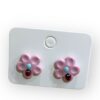 Σκουλαρίκια fimo "flower"
