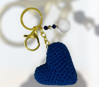 Photoroom_20240820_223304 Μπρελόκ amigurumi καρδιά (dark blue)
