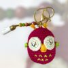 Photoroom_20240820_223601 Μπρελόκ amigurumi κουκουβάγια (magenta)