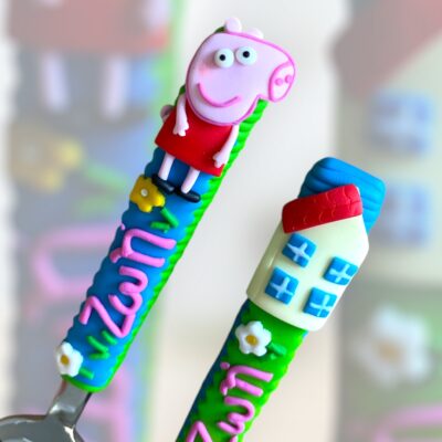 IMG_0394 Fimo spoon peppa pig