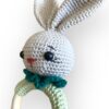 Κουδουνίστρα amigurumi «κούνελος»