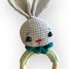 Κουδουνίστρα amigurumi «κούνελος»