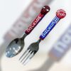 Fimo spoon spider man