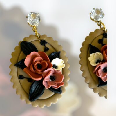 Photoroom_20250122_112450 Σκουλαρίκια fimo «blommor»