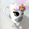 Κούπα fimo «unicorn pastel»