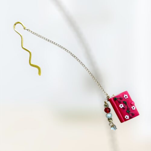 Σελιδοδείκτης fimo book ''Cherry''