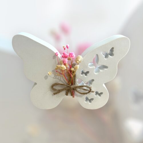 Διακοσμητικό πορσελάνης '' Floewr butterfly''
