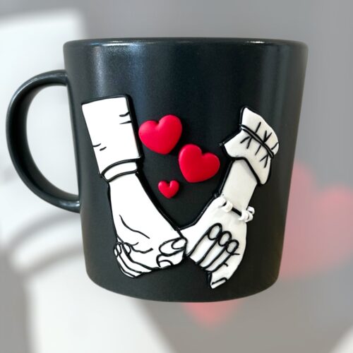 Κούπα fimo' YOU and ME'